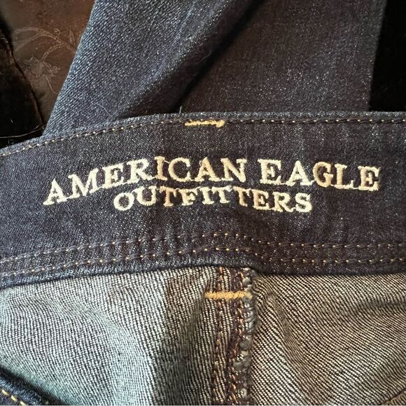 NEW! American eagle dark wash kick boot jeans - Picture 5 of 11